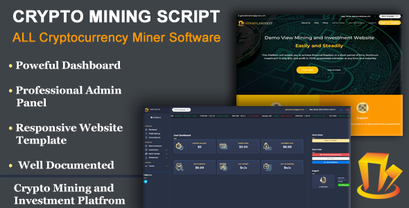 Crypto Mining Script | Cloud Coin Mining and 
