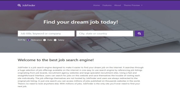 JobFinder - Job Search Engine 