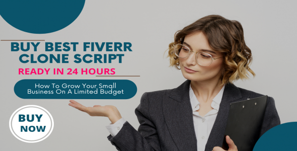 Fiverr clone script | marketplace freelance service for business