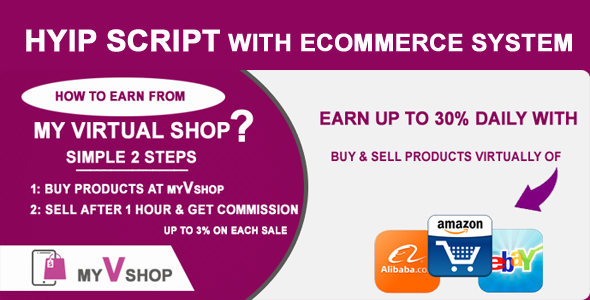Investment Software Ecommerce Hyip Script
