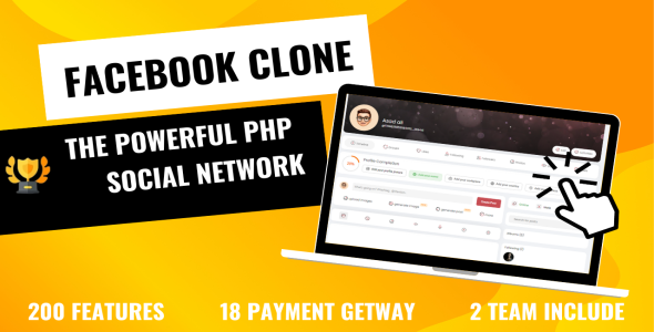 Facebook Clone Script   - The Powerful PHP Social 