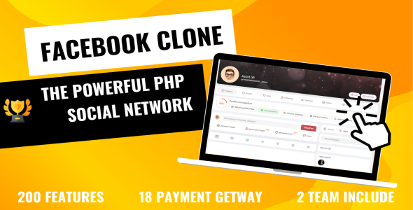 Facebook Clone Script   - The 