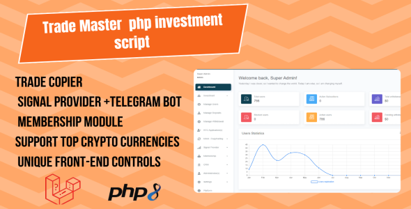 TradeMaster-  Forex Signal Service and Investment Management php script
