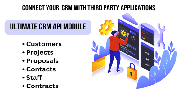 Ultimate CRM Api module - Connect your  CRM with third party applications